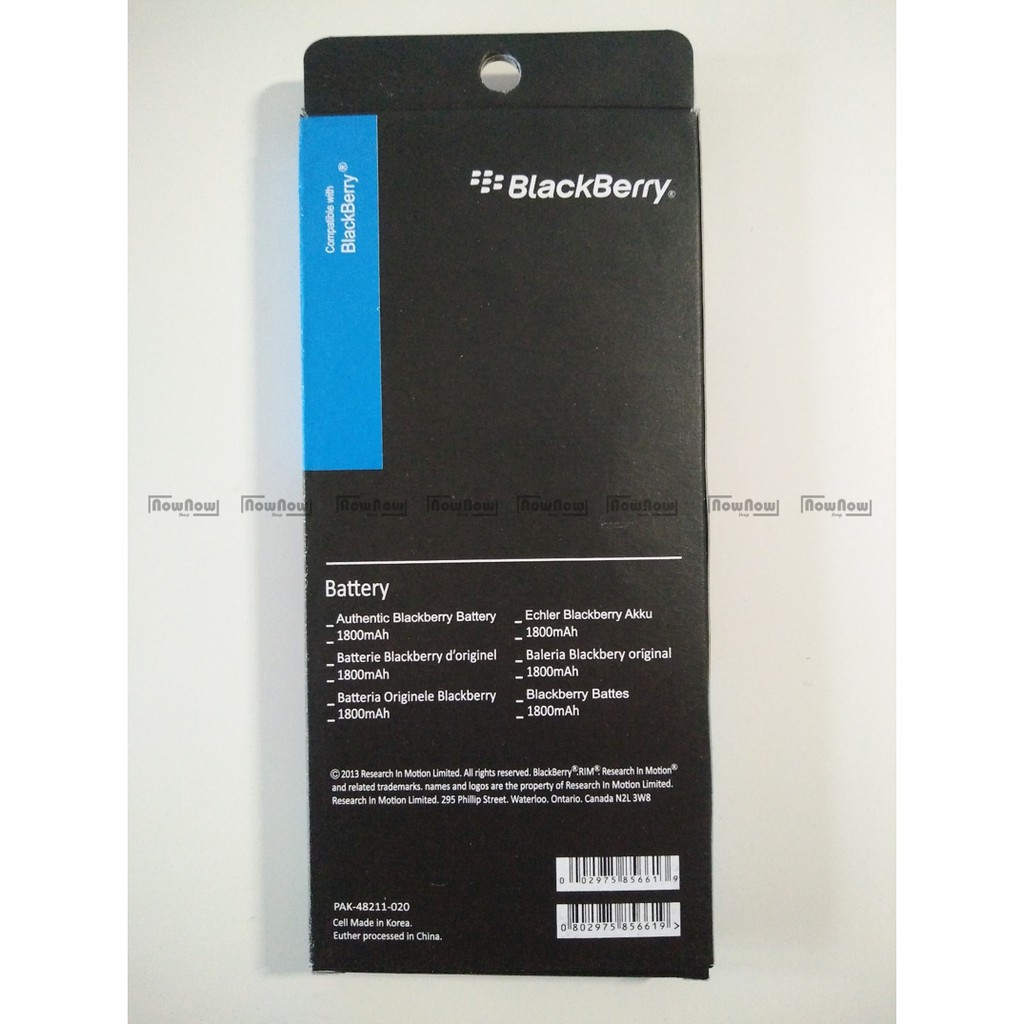 Baterai Blackberry 9800 9810 Torch F-S1 FS1 Original ORI OEM BB Batre Battery Batu Batrai