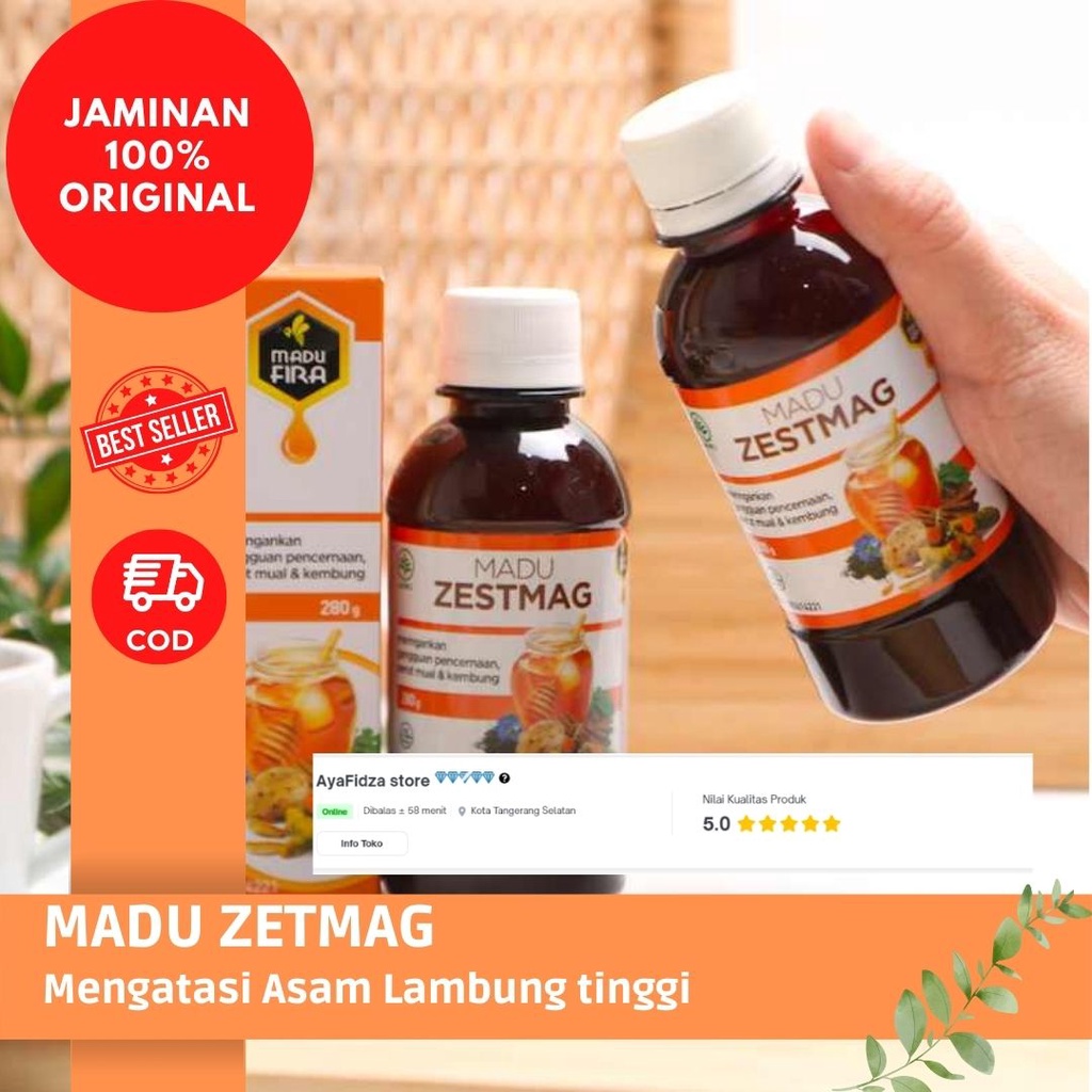 

Madu Zestmag Obat Infeksi Lambung Radang Usus Diare & Nyeri Ulu Hati