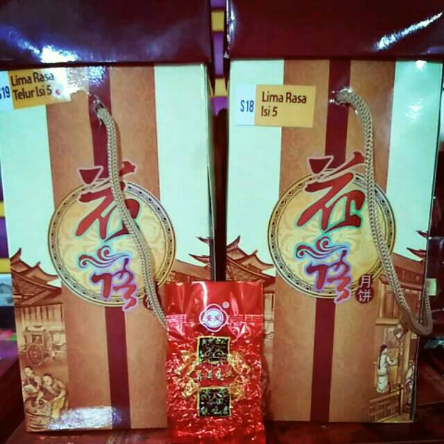 Kue bulan mooncake Wang Lai 5 rasa medan Halal