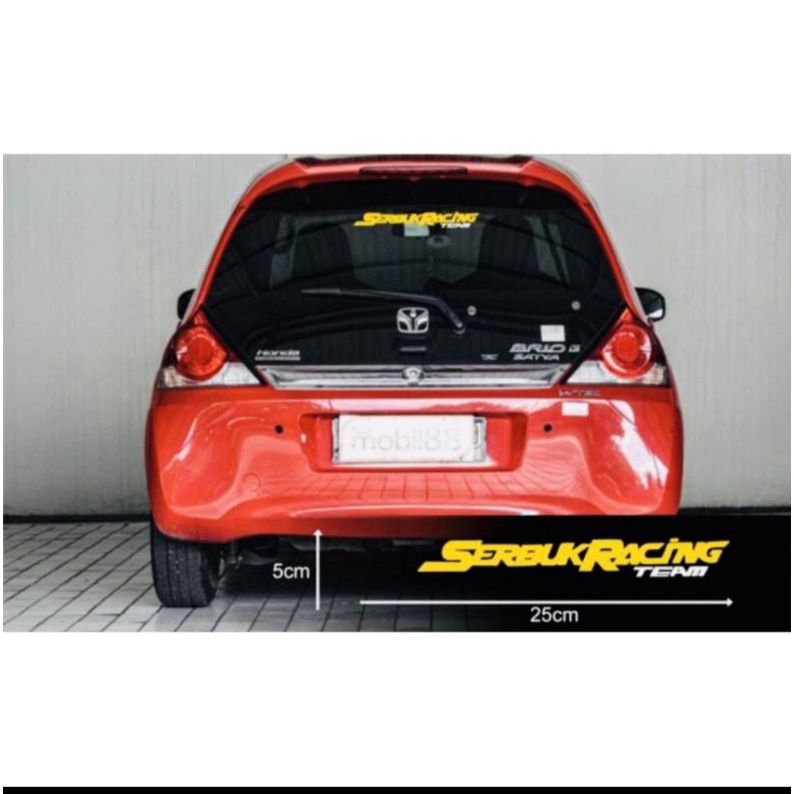 stiker SRT Serbuk racing team