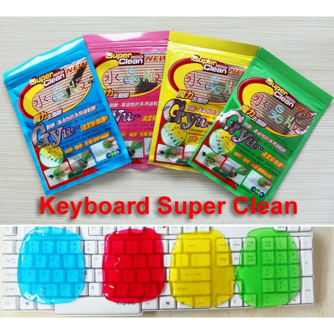 Super Slime Jelly Cleaner Gel Pembersih PeLengket Debu Keyboard Toys