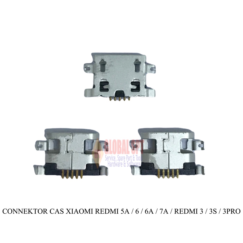 PIC XIAOMI REDMI 5A / CONECTOR CAS REDMI S2 / KONEKTOR CHARGER XIAOMI REDMI 6 / 6A / 7A / REDMI 3 / 3S / 3PRO