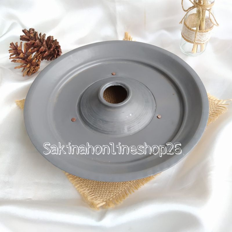 Tatakan Baking Pan Pulde Tulban 24cm/alas baking pan 4/6 Telur FREE KUAS TRENDY