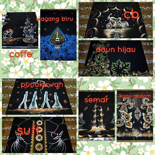 SARUNG LUKIS BATIK ALFATHAR ASLI