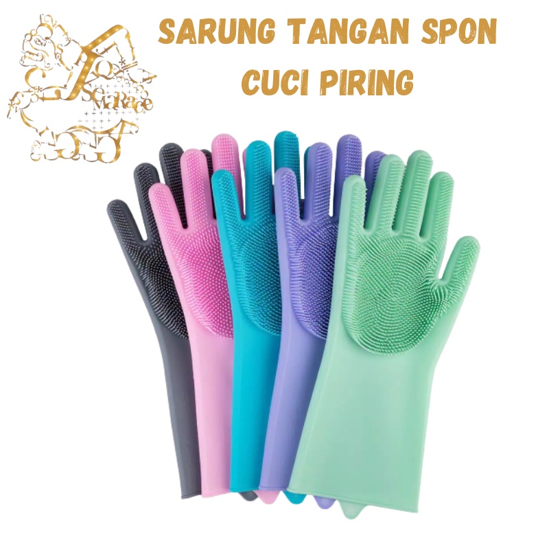 SARUNG TANGAN SPON CUCI PIRING