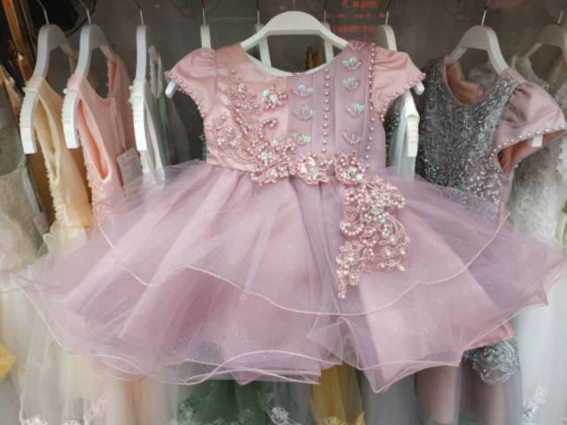 Dress Import Anak/ Import Dress Bunga/ Baju Ulang Tahun