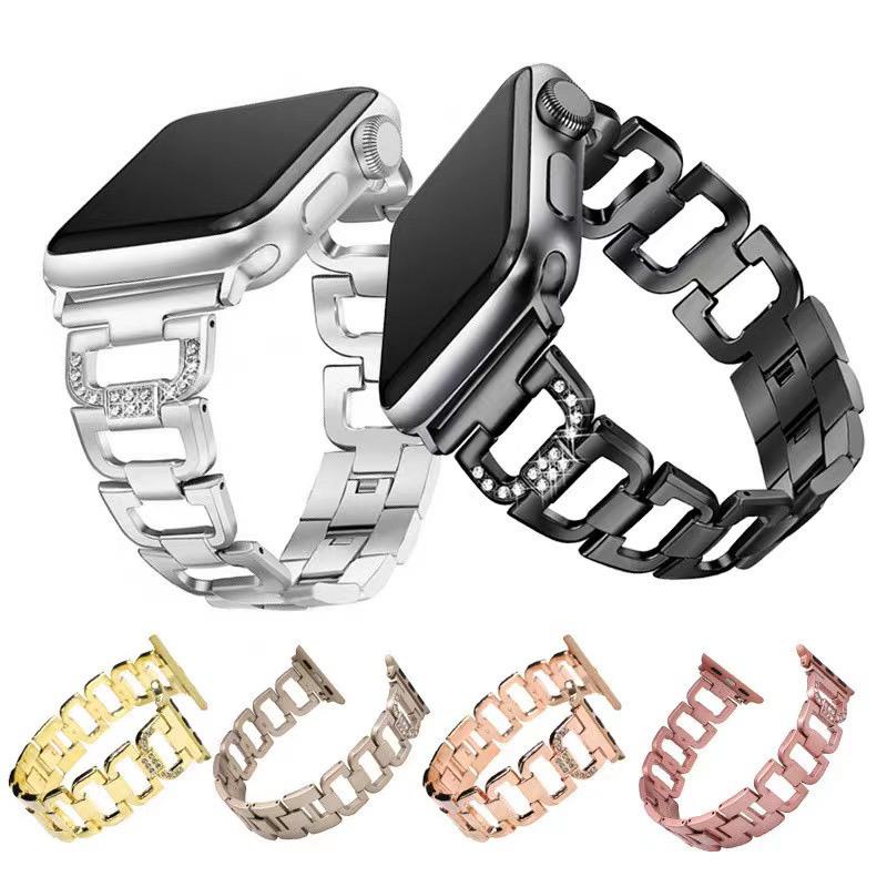 Strap Apple Watch Hollow Link Stainless For Series 1/2/3/4/5/SE/6/7/8/ultra