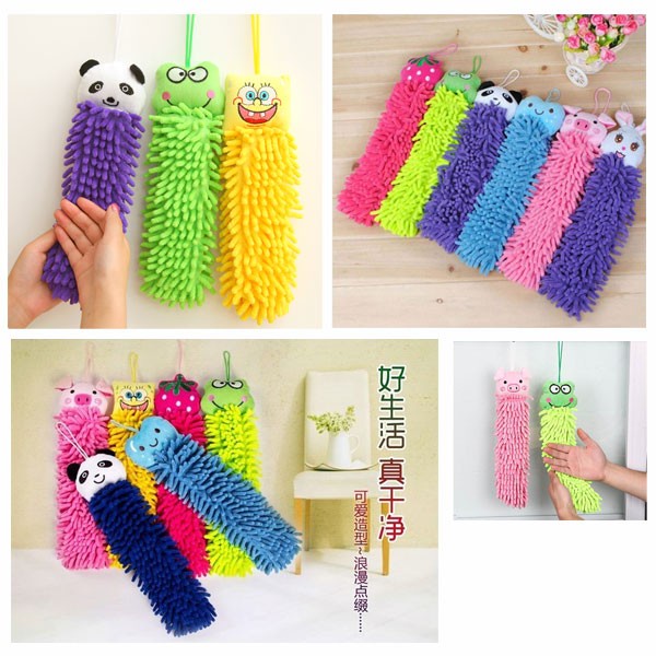 Hand Towel MicroFiber Lap Tangan Cendol / Hand Towel Karakter /  Hand Towel Murah