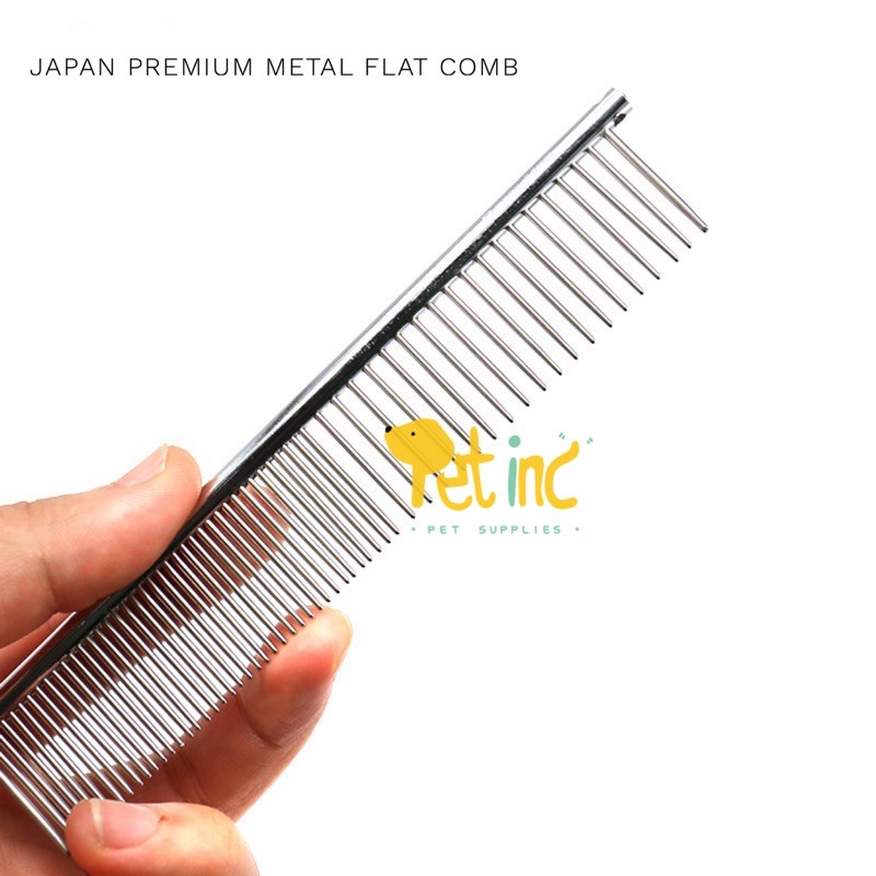 Japan premium metal flat comb