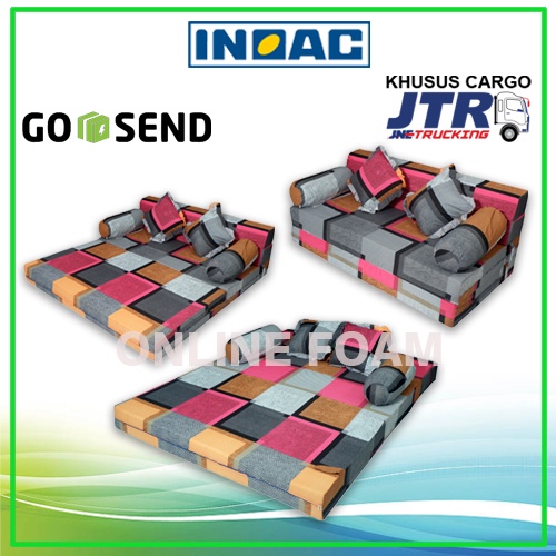 Sofa Bed INOAC 200x145x15 cm Garansi 10 th