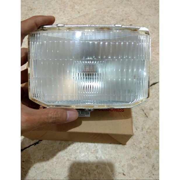 reflektor lampu depan yamaha v80 superdeluxe robot v80dx