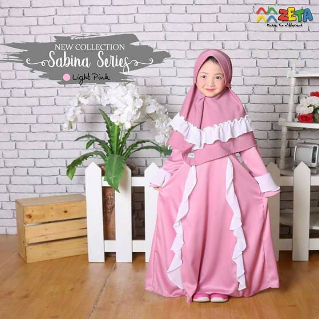 Gamis Sabina Zeta Outfit