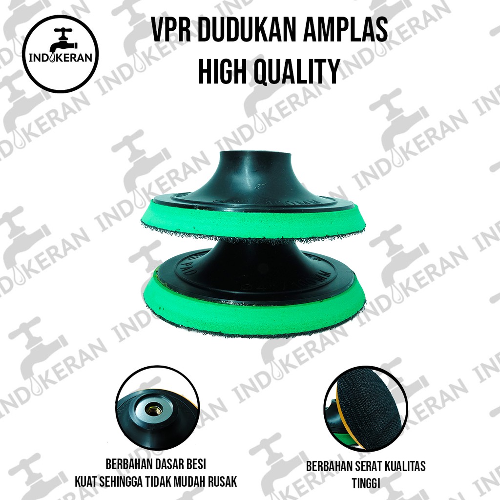 INDOKERAN - Dudukan Amplas - 4 Inch - High Quality