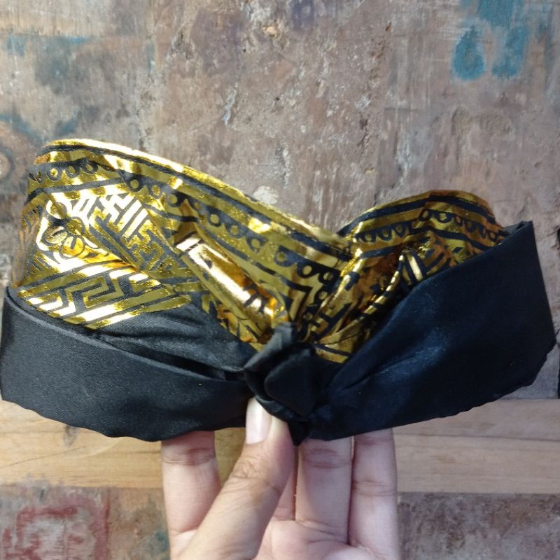 Udeng Jadi Prada Bali Polos Hitam