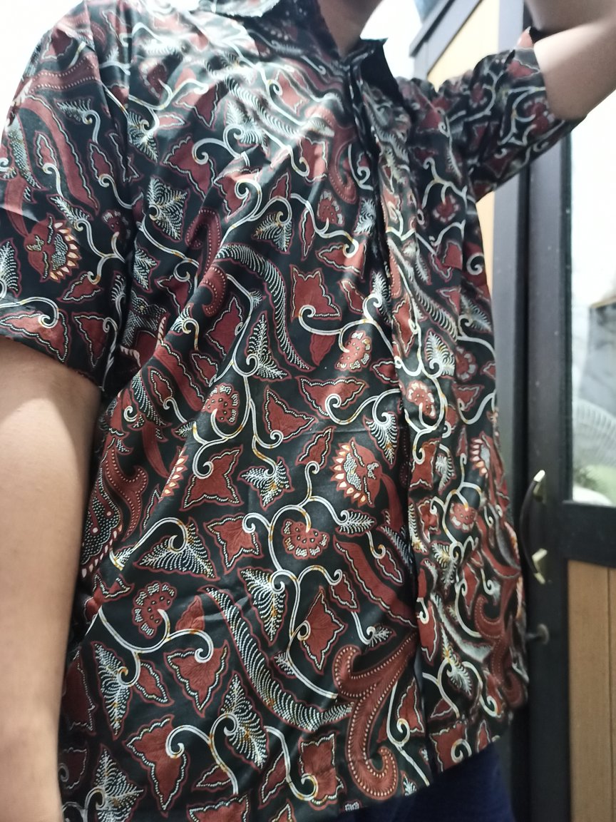 Batik Kalongan | Kemeja Batik Kantor Unggul Jaya Lengan Pendek