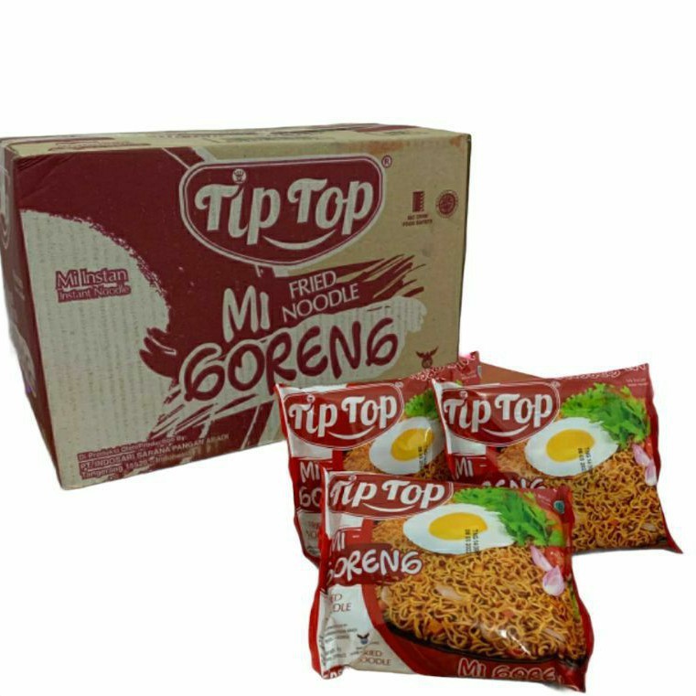 Mie Instan Goreng Sedap nikmat merk TipTop Per Dus