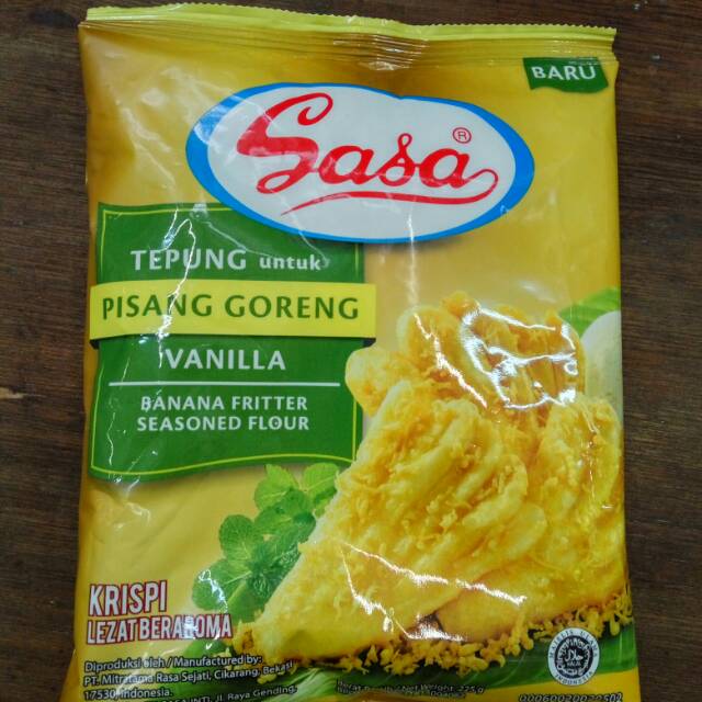 

Tepung pisang goreng Sasa