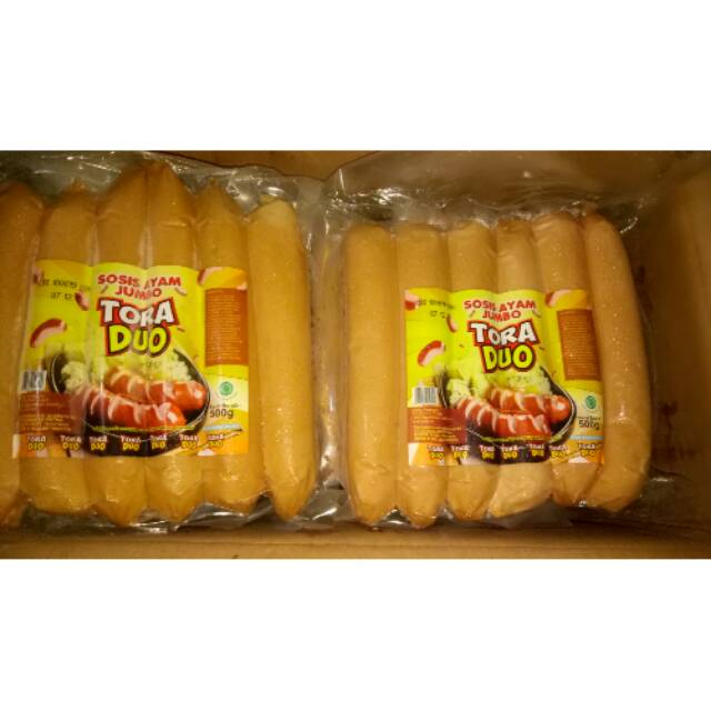 Sosis Ayam jumbo Tora duo (hanya gosend n grab)