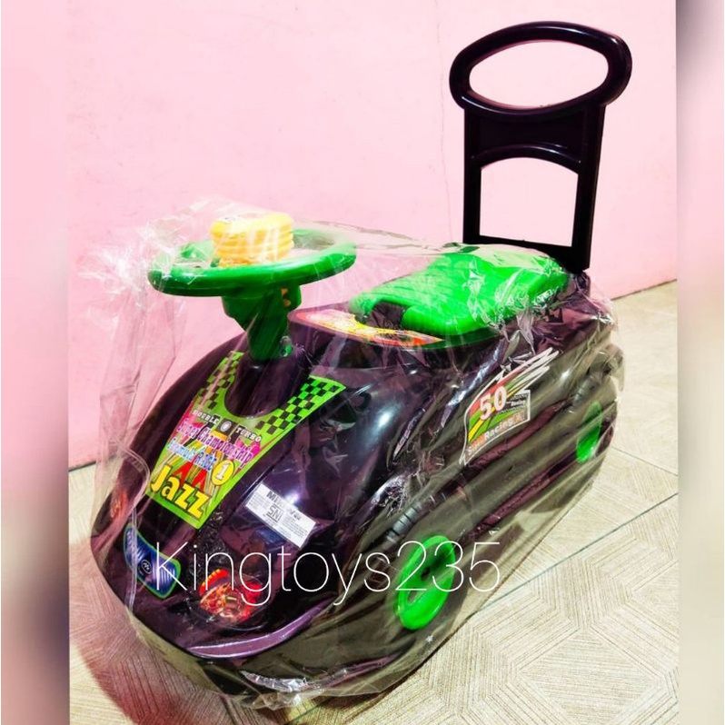 Mobil Anak Besar Bisa Dinaiki Bunyi Klakson Ride On Polisi Balap Car Mainan Anak Jazz