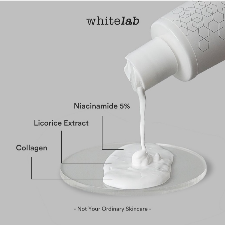 ORIGINAL WHITELAB Brightening Body Serum 200gr / White Lab Body Lotion / LEDI MART