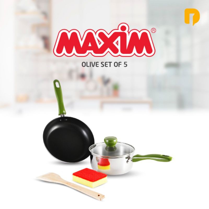 Panci Maxim Olive Set Of 5