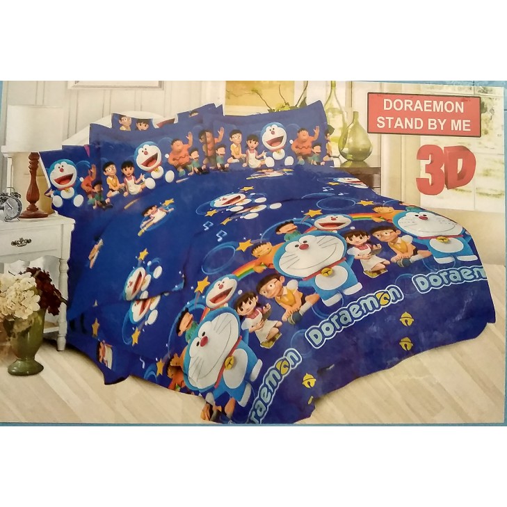 SPREI BONITA DORAEMON STAND BY ME No.1 KING 180 SEPRAI DOREMON RAINBOW