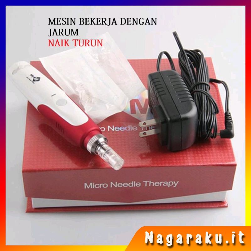 Electric derma pen mym alat buat bb glow penghilang bopeng dermapen mym DERMAPEN