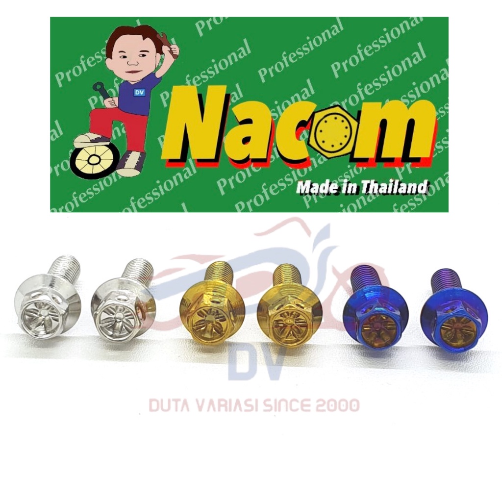 NACOM DV Baut Stabiliser Rantai Atas