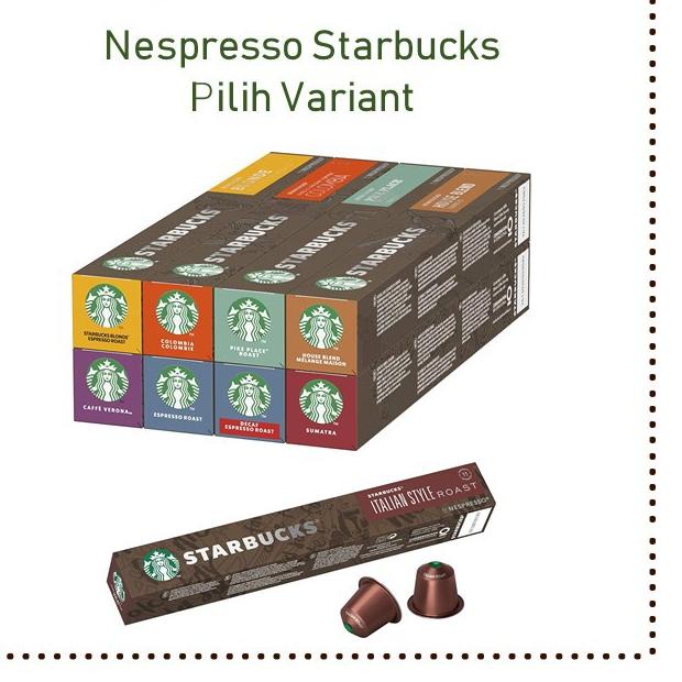 

GoSale 12.12 Pilih Varian Nespresso Starbucks Coffee Capsule #