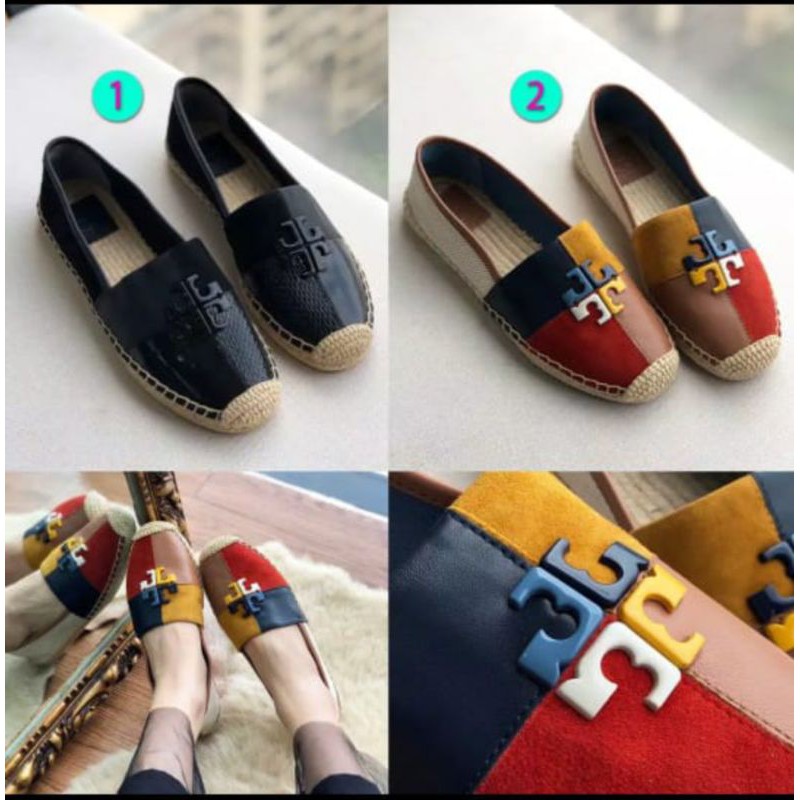Sepatu flat tory burch murah