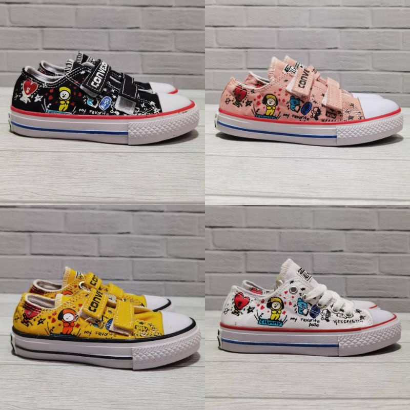 SEPATU ANAK CONVERSE ALL-STAR KARAKTER MOTIF LOW