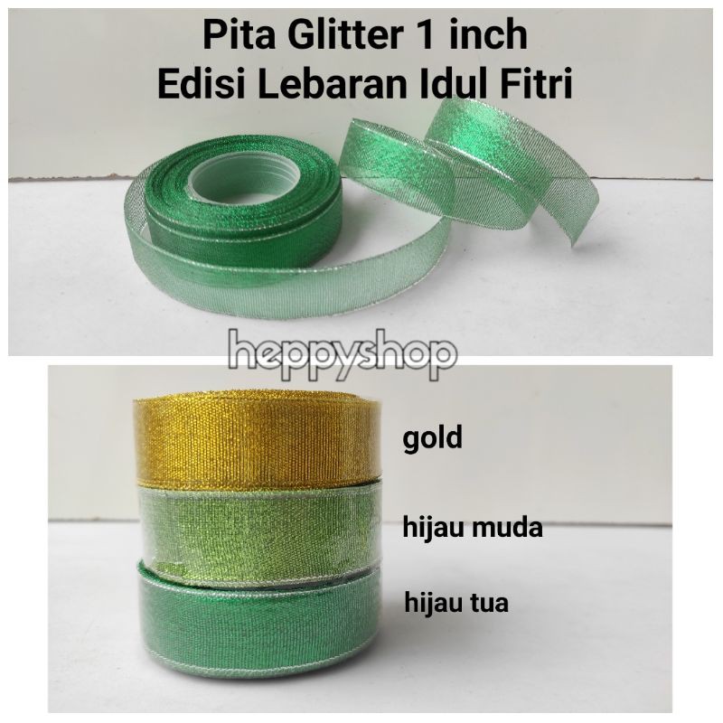 

Pita Glitter 1 inch Edisi Lebaran Idul Fitri