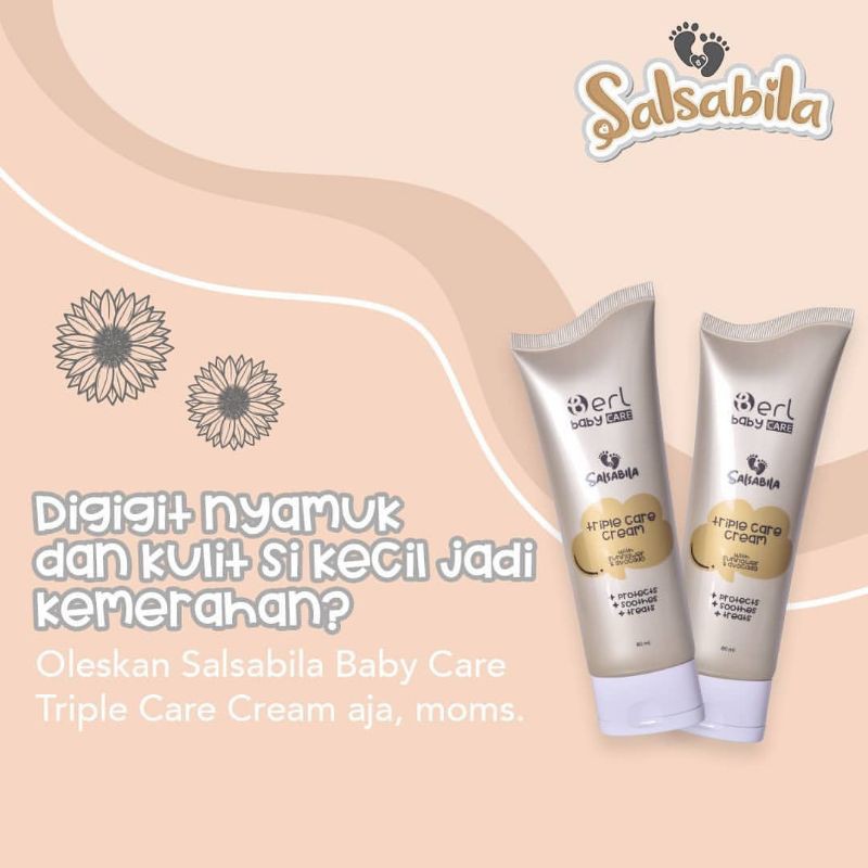 tripel care cream berl baby cream bayi bayi perawatan baby Lotion perawatan bayi baby Lotion cream