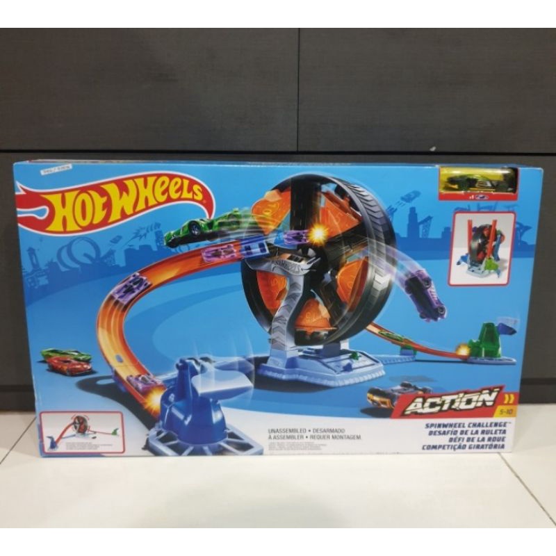 Hot Wheels Action Spinwhell Hot Wheels Set Track Diecast
