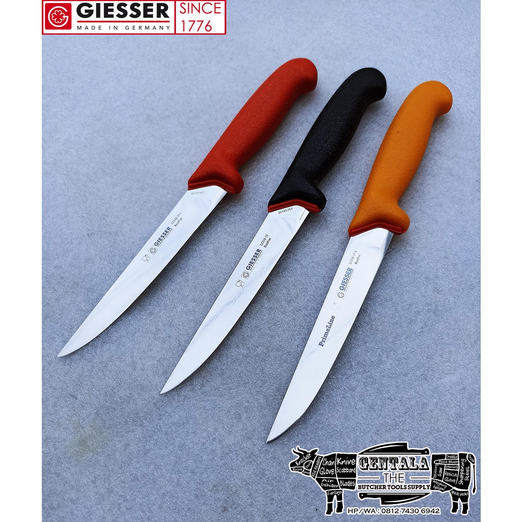 Pisau Giesser Primeline 15cm Straight Boning Knife