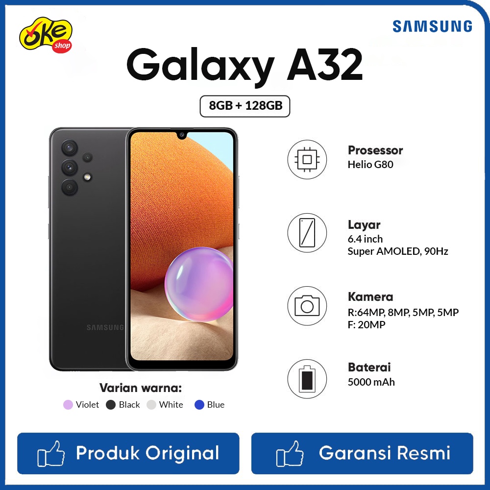 Samsung Galaxy A32 Smartphone (8GB / 128GB)