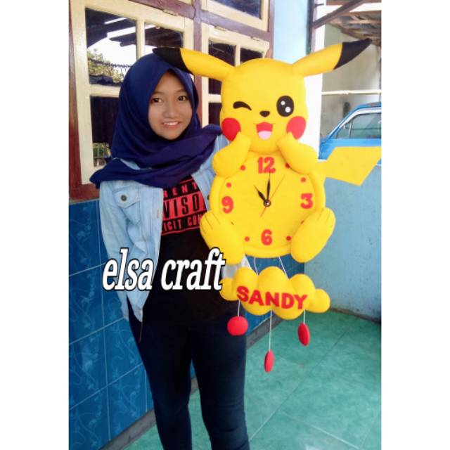 JAM KARAKTER JUMBO PIKACHU