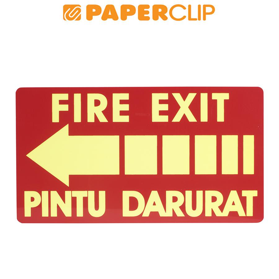 

SIGN LABEL LUMI MG A1 RD FEXIT