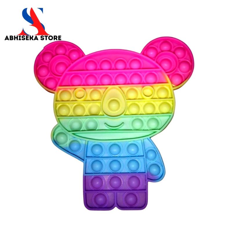 Mainan Pop It Murah / Pop It Fidget Toys - Abhiseka Store-2