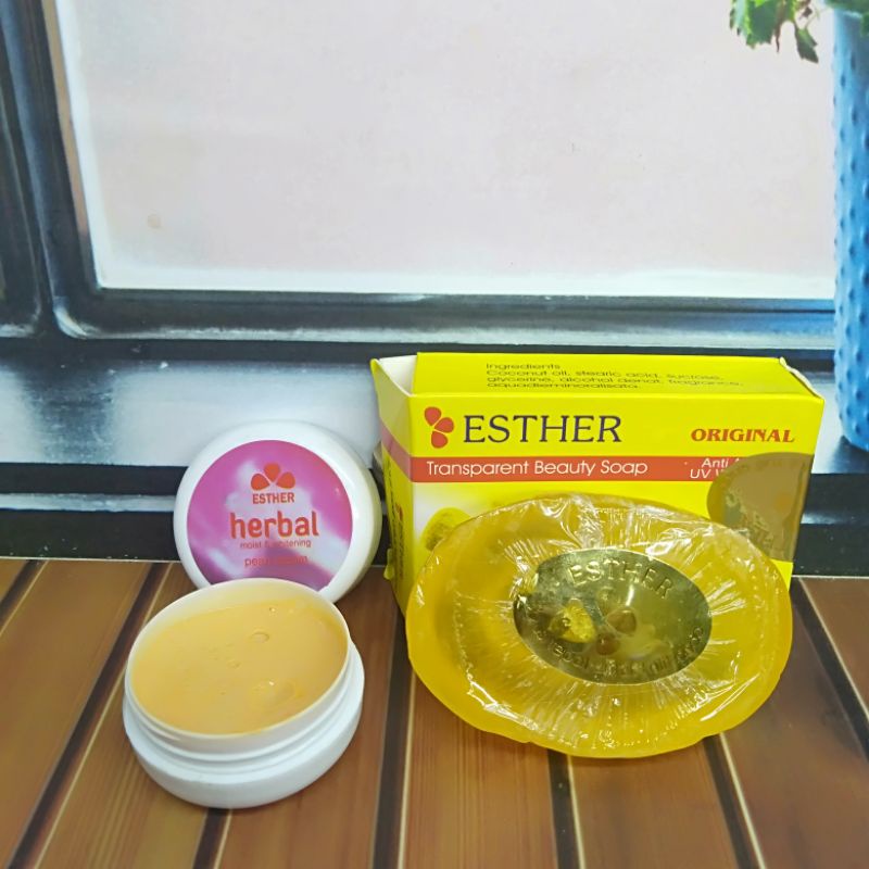 Paket Cream Ester Herbal 2In1 // Cream+Sabun