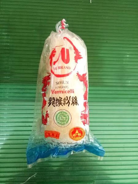 Vermicelli Soun SU ( 50g , 100g , 250g ) / Sohun SU Naga / Soun Naga / Sohun Putih SU brand