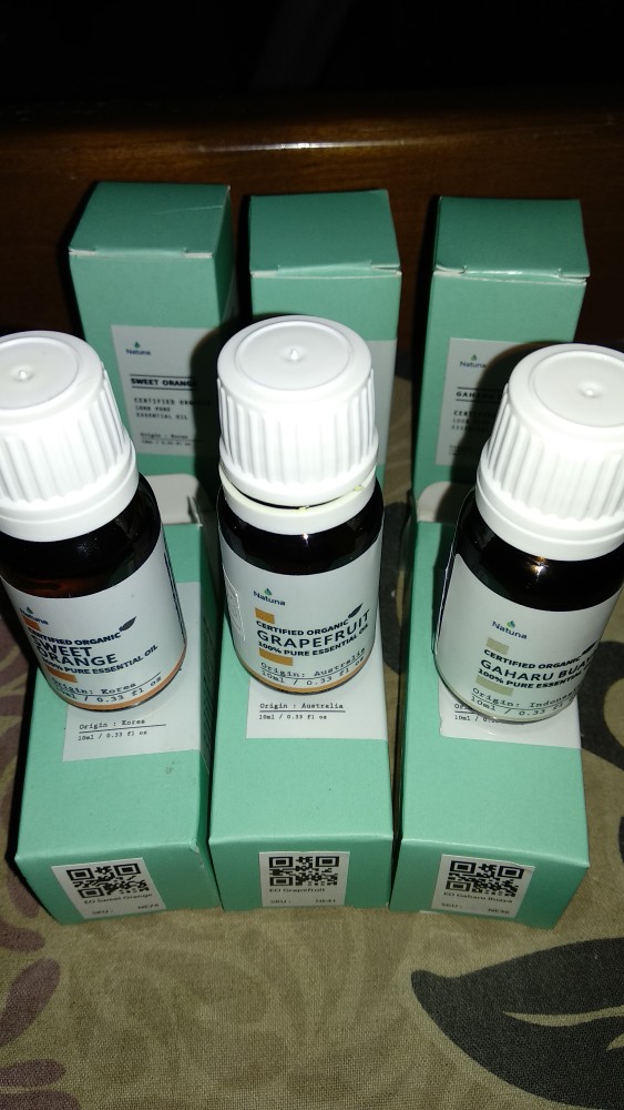 Natuna Grapefruit Essential Oil Diffuser Humidifier Minyak Esensial Purifier Aromatherapy Difuser Eo