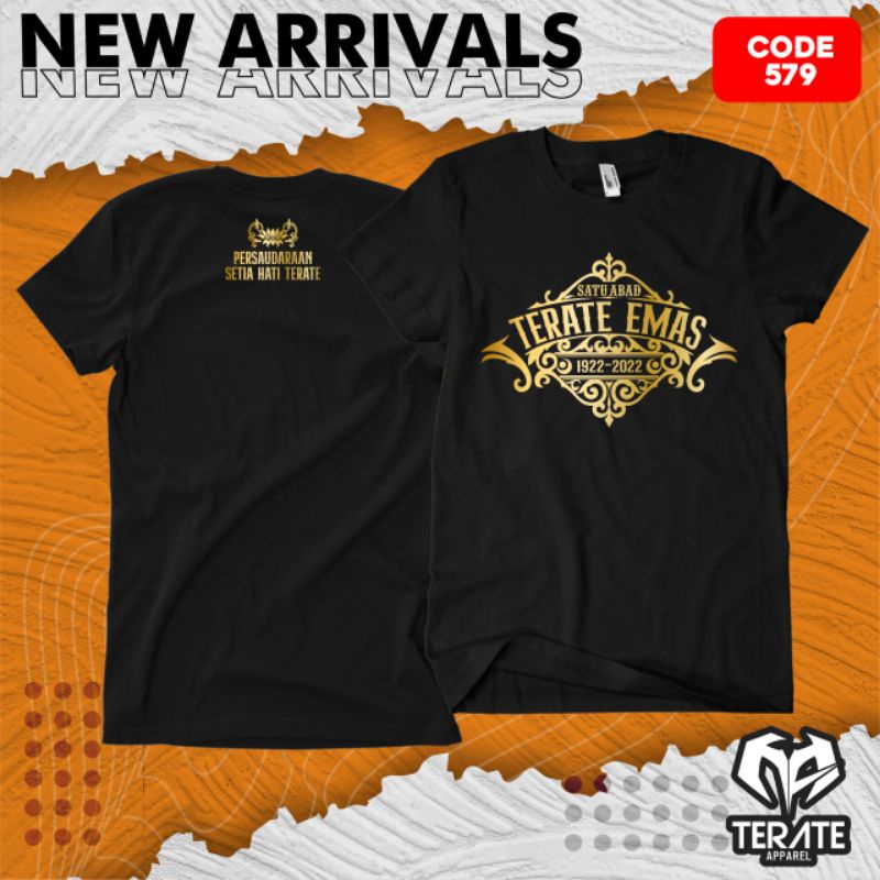 BISA COD KAOS PSHT NEW KAOS TERATE KAOS TERATE EMAS