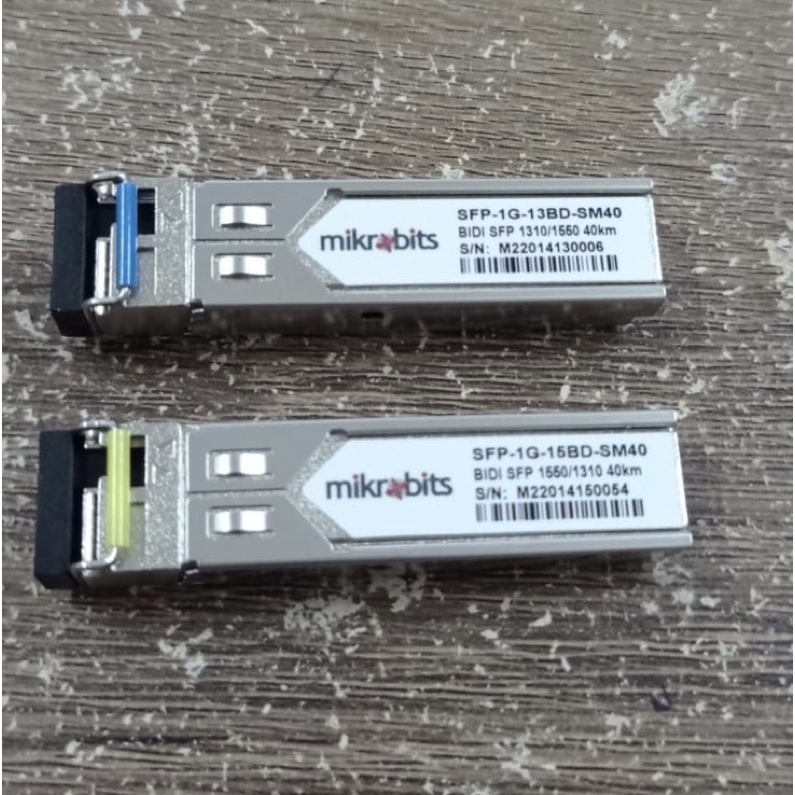 Mikrobits SFP Transceiver SFP-1G-BD-SM-40KM