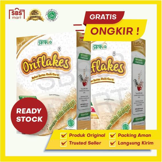 

Sarapan / Oriflakes Original Gold Sereal Kesehatan Plain / Dengan Gula Kelapa - Gula Kelapa, 900Gram