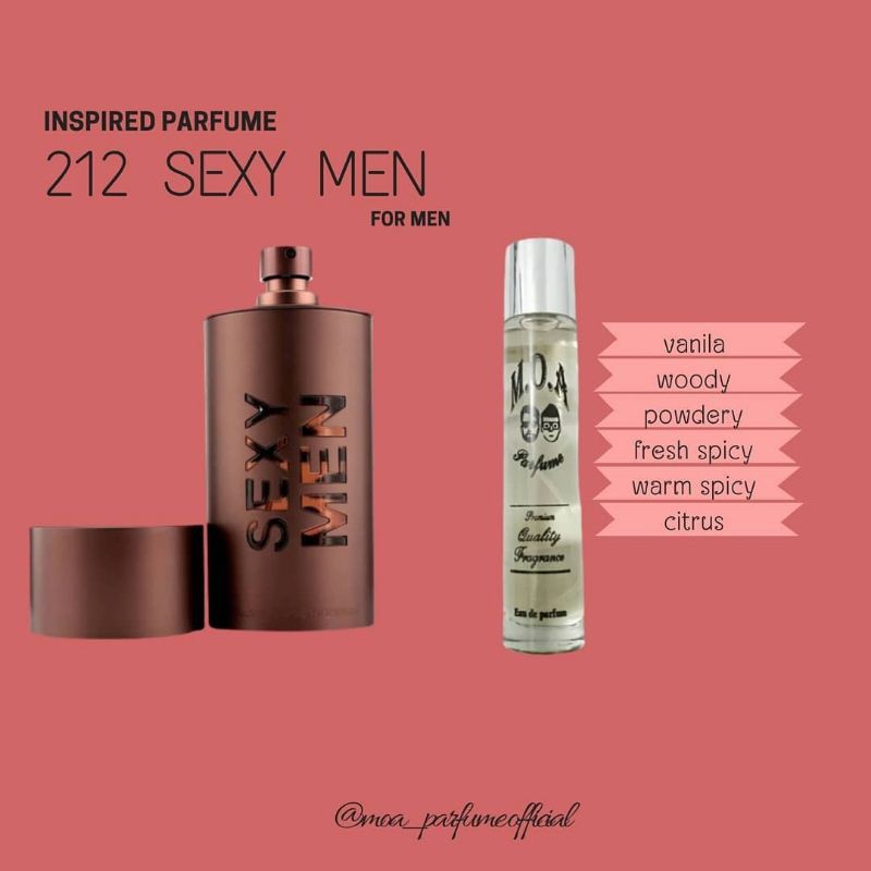 moa parfume 212 SEXY MEN