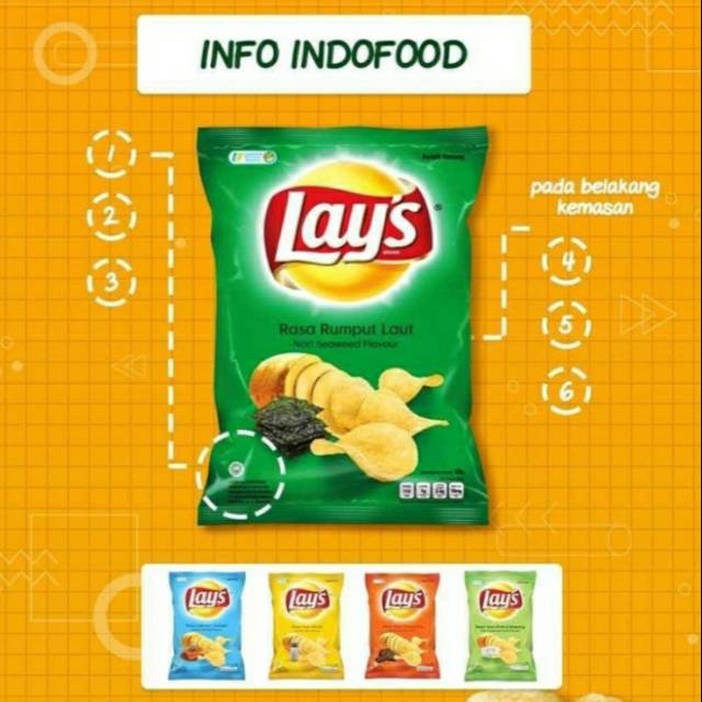 

Lays rasa rumput laut 68gr