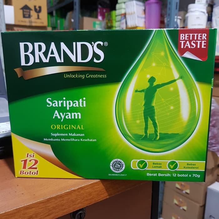 

Dijual BRANDS SARIPATI AYAM ORIGINAL 12 BOTOL X70G Limited