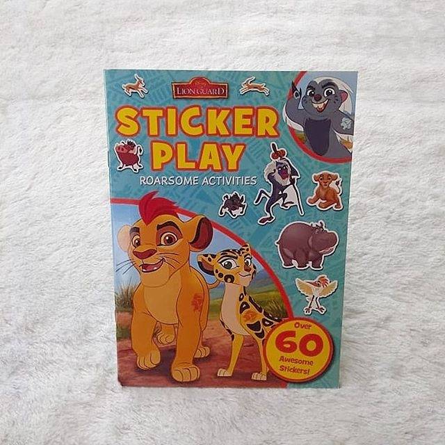 Sticker Activity Book Disney Lion Guard (IMPORT)