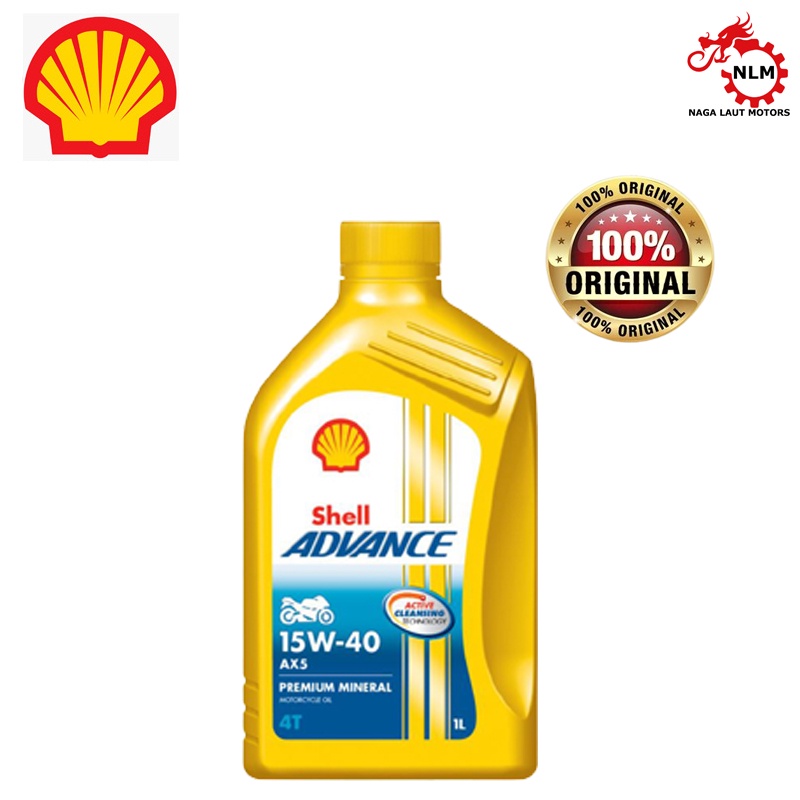 SHELL Oli Advance AX5 15W40 1L